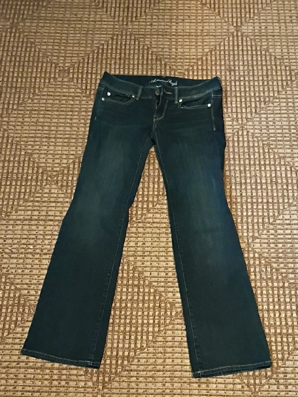 American Eagle Outfitters Dark Blue Flare Jeans